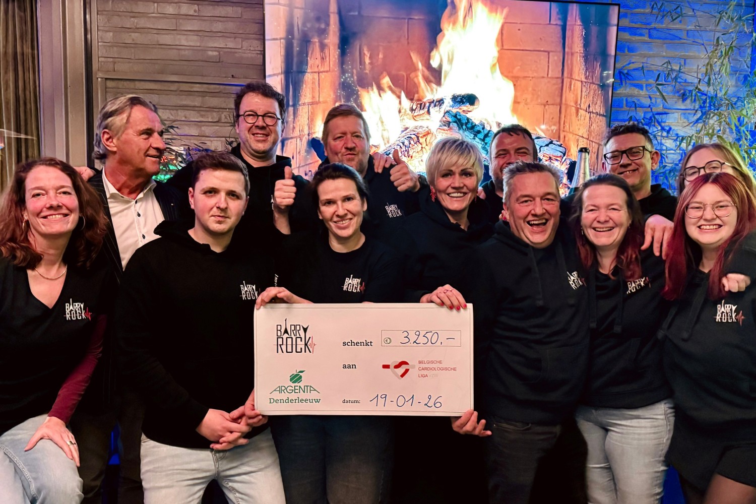 BarryRock 2025 brengt €3.250 op voor Cardioliga