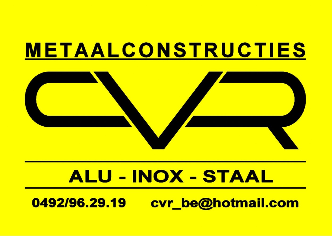 CVR_metaalconstructie